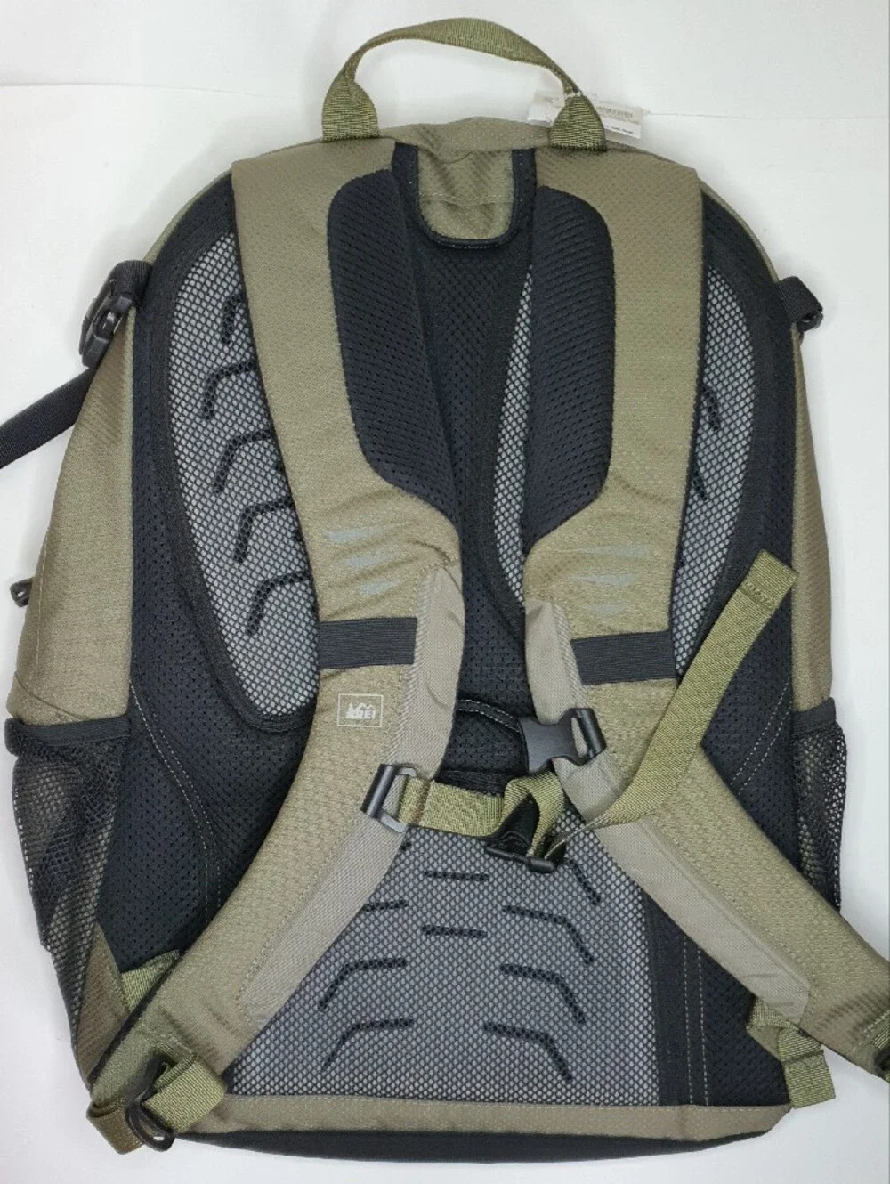 REI Olive Green and Black Men's Hiking Backpack